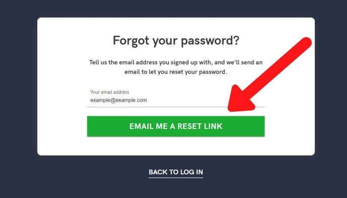 I've forgotten my account password, how do I reset password? – Help Center
