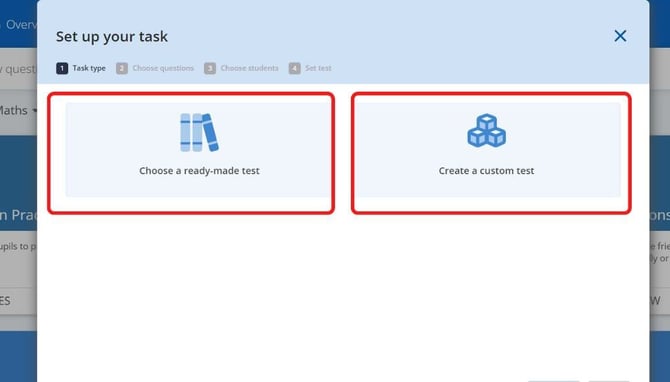 ready-made or custom test